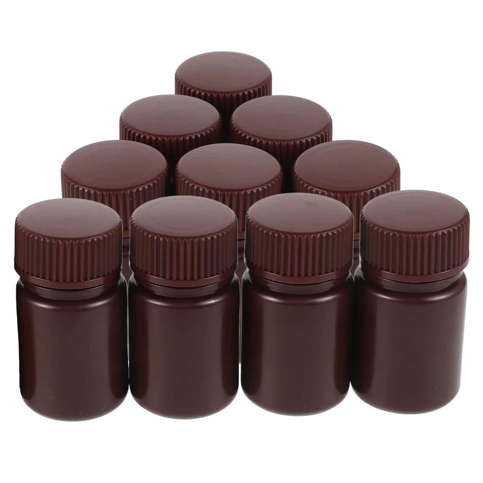 Collapsible High Temperature Reagent Bottle Laboratory Sample Bottles Mini with Lid