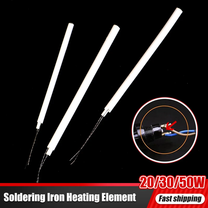 

Soldering Iron Internal Heating Element Ceramic Electric Heater 20W 35W 50W