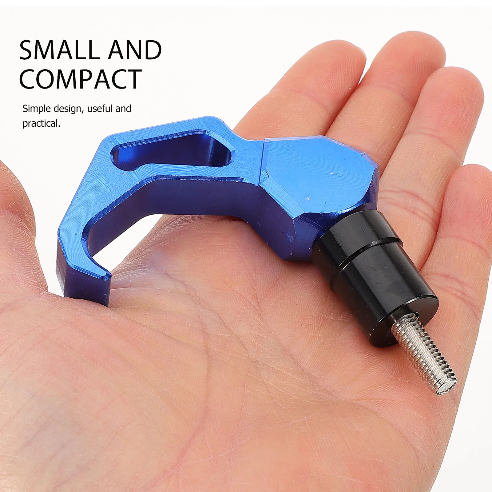 

Electric Bike Hook CNC Machined High Load Capacity Motorcycle Hooks Scooter Modification Parts Compatible Bicycles Aluminum