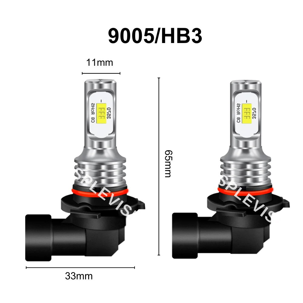 Lâmpadas de substituição do farol LED para Nissan Juke High Beam, 8000LM, 70 W/Pair, 9V-24V, 2014, 2015, 2016, 2017, 2018, 2019, 2020, 2021, 2022, 2023