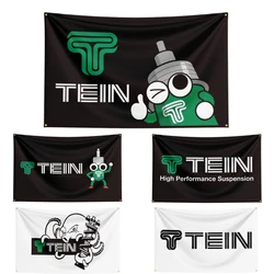 60x90cm 90x150cm Teins 깃발 장식용 폴리에스테에 의하여 인쇄되는 경주용 차 기치