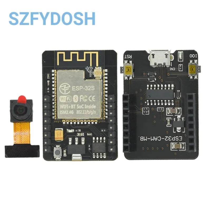 1PCS ESP32-CAM WiFi Module To WiFi ESP32 CAM Development Board 5V Bluetooth-compatible With OV2640 Camera Module For Arduino