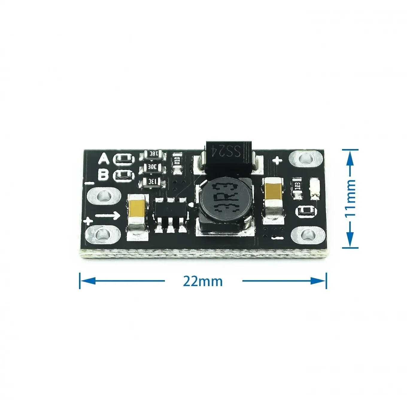 1-50pcs Mini DC-DC Boost Step Up Converter 3V 3.2V 3.3V 3.7V 5V 9V to 12V Voltage Regulator PCB Board Module can set 5V/ 8V/ 9V