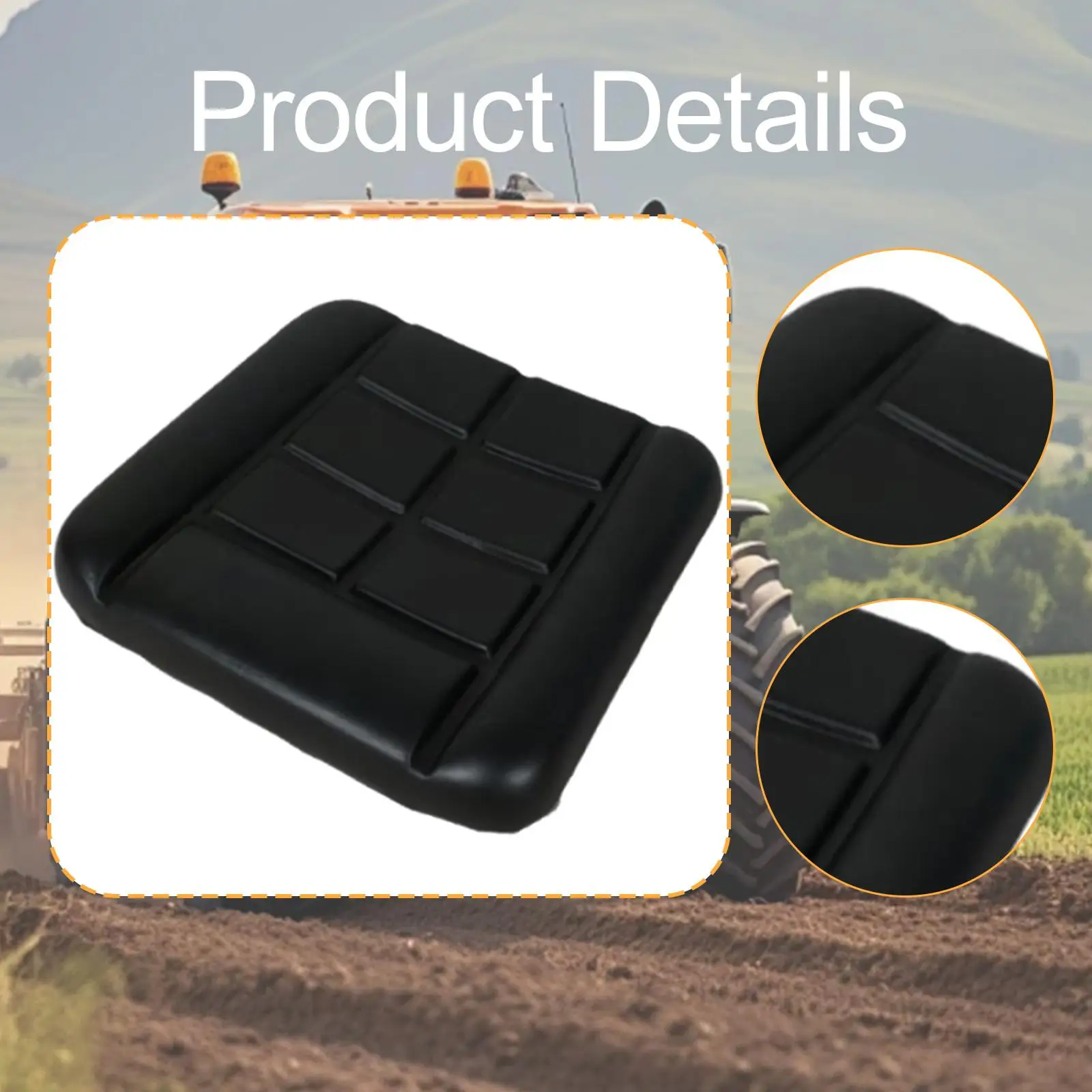 เบาะรองนั่งรถยก ด้านล่างนั่งสบาย สะดวก อะไหล่เบาะรองนั่งรถแทรกเตอร์สำหรับรถสามล้อ รถวิศวกรรม รถตัก