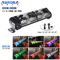 Aurora 10inch Evolve Bull Bar LED Light Bar 4x4 Bar Spot Light Off Road LED Lights 12v