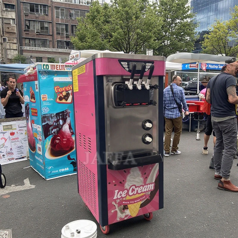 

Коммерческая машина для приготовления мягкого мороженого для предприятий общественного питания, 3 вкуса (йогурт, молоко, вода) - новое состояние