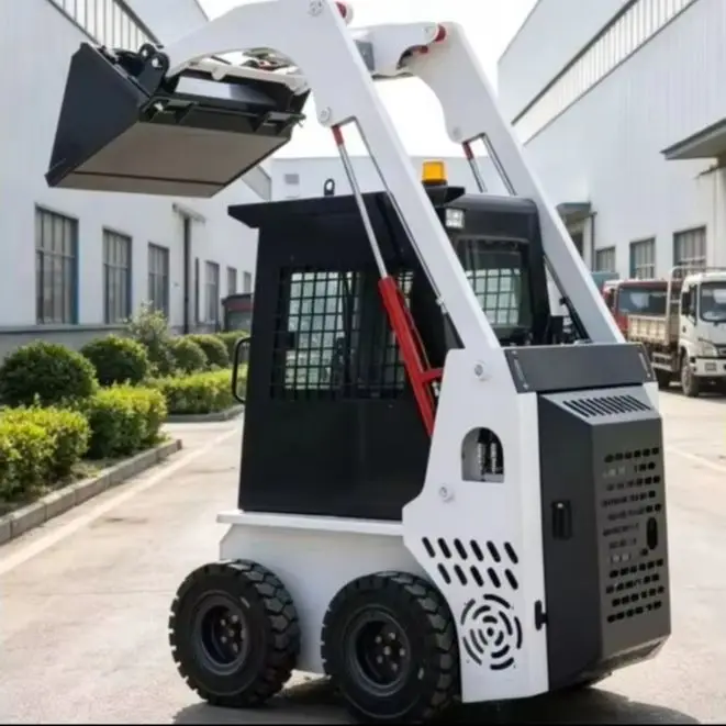 

Customized New Mini Loader, Compact Skid Steer Loader, Skid Steer Equipment for Construction Site Transfer
