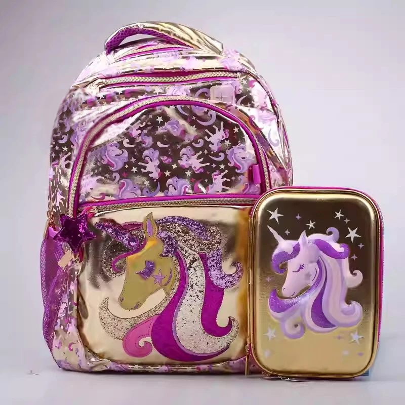 Australian backpack, large capacity stationery box, children's backpack for primary and secondary school students