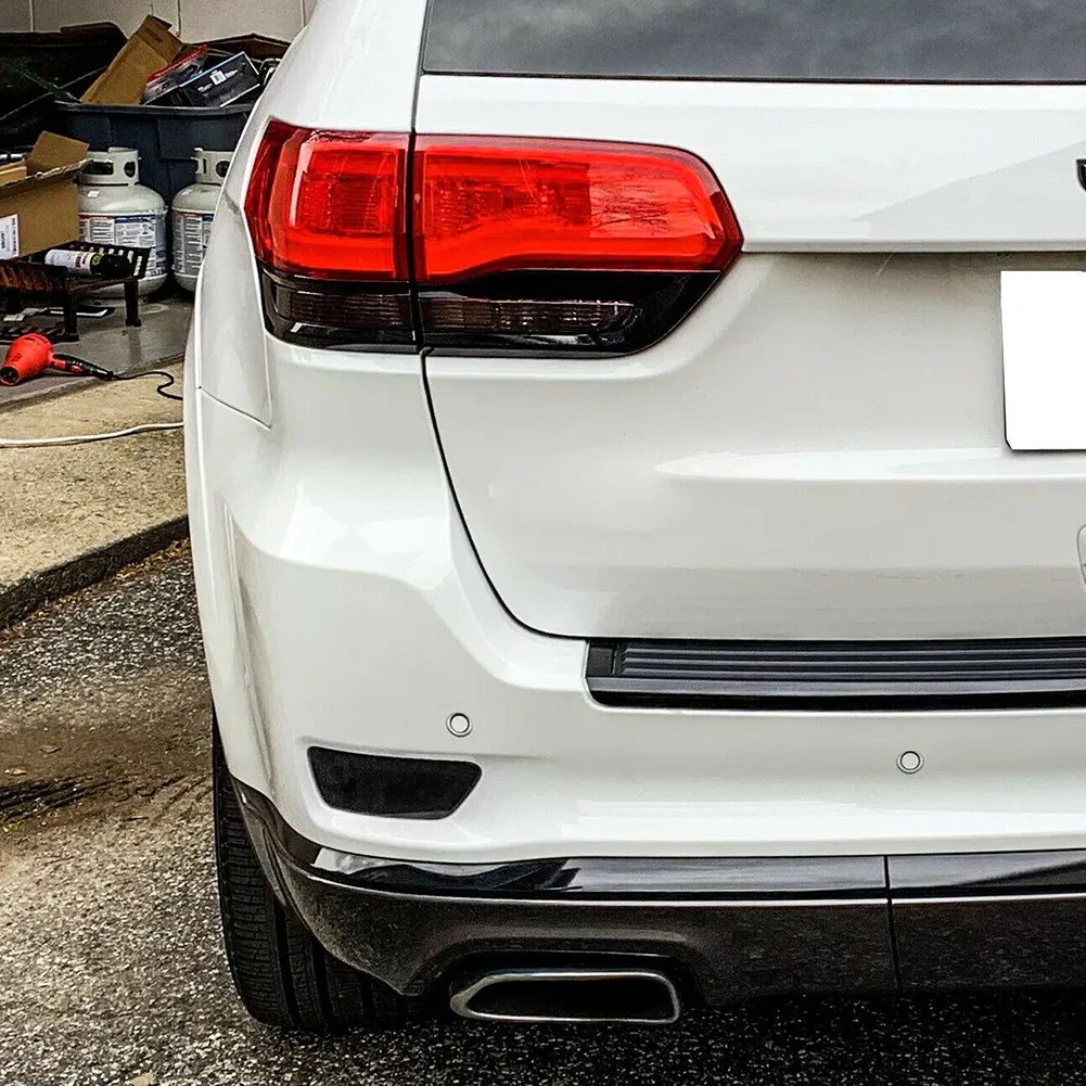 

2pcs Reflector PC AB Reflector Smoked Lens Rear Bumper Reflectors For Jeep For Grand For Cherokee 11-20 WK2 Compass Exterior