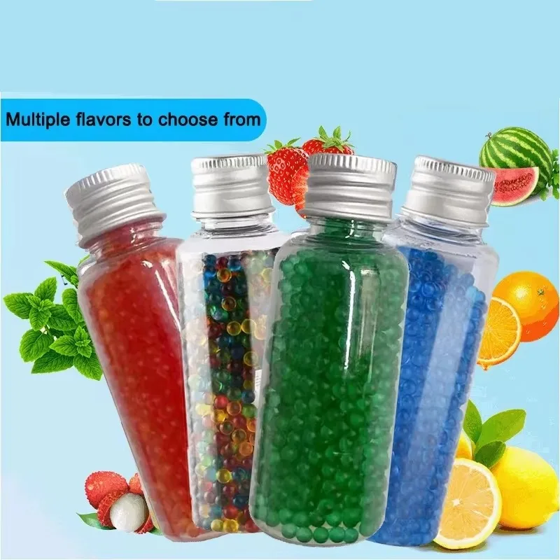 2000PCS DIY Mix Fruit Mint flavor Cigarettes Explosion Pops Beads Ice Black mint Menthol taste Smoke Popping Push Ball Men Gift