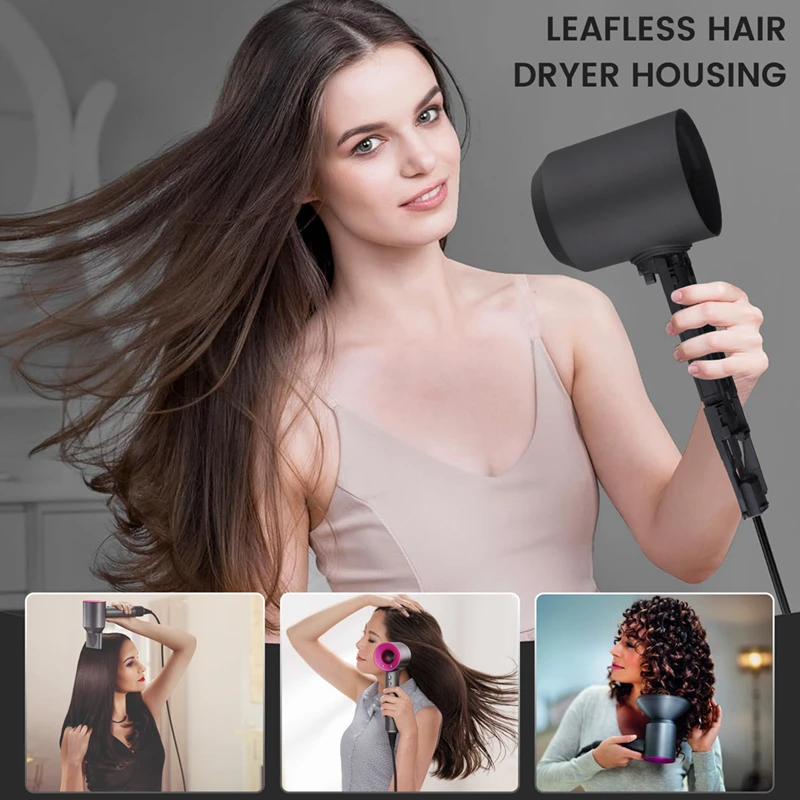 Suitable For Dyson High-Speed Leafless Hair Dryer Plastic Shell Cover Material Household Repair Parts Nozzle