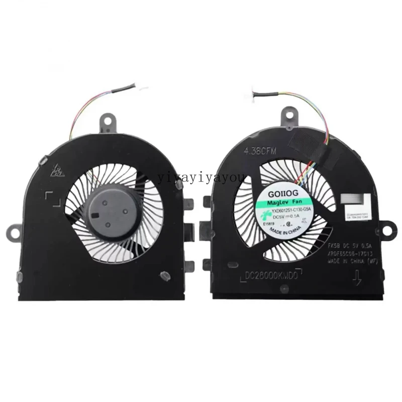 New FX0M0 Computer Fans for Dell Inspiron 3580 3581 Latitude 3590 E3590 L3590 CPU cooling cooler Radiator CN-0FX0M0 DC28000K9F0