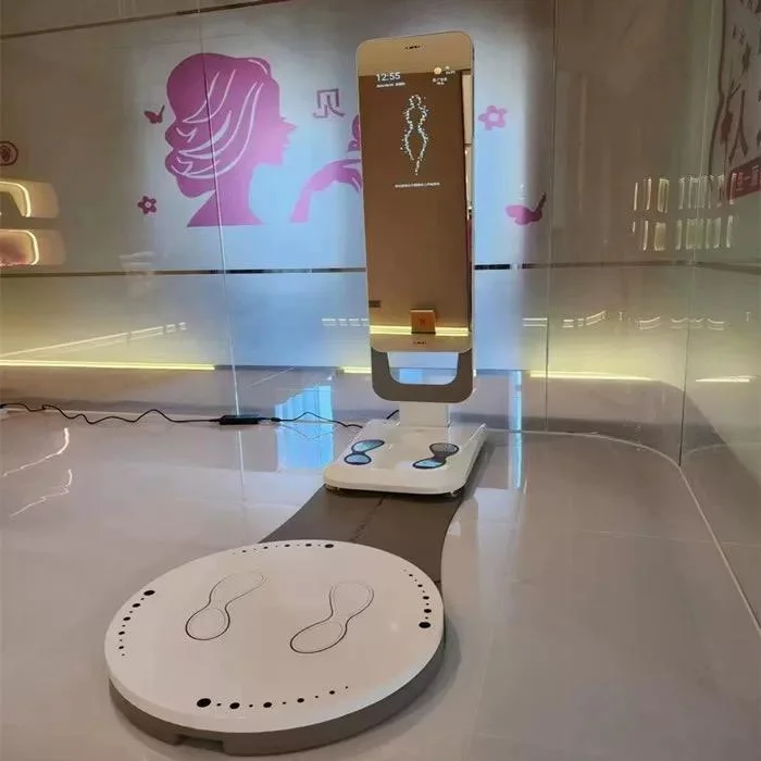 Profissional INbody-5.0 ver análise de composição corporal cuidados de saúde corporal scanner muscular medição de gordura máquina de espelho de digitalização 3d