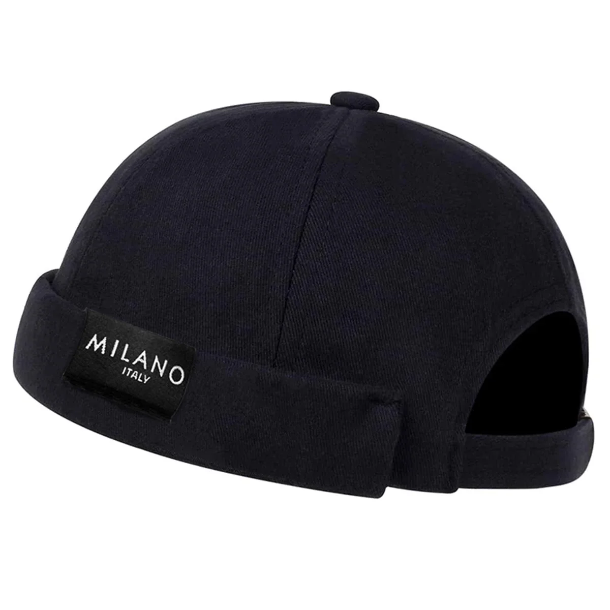 Men MILANO Label Embroidery Landlord Caps Painter Cap Painter Cap Spring and Autumn Melon Skin Hats