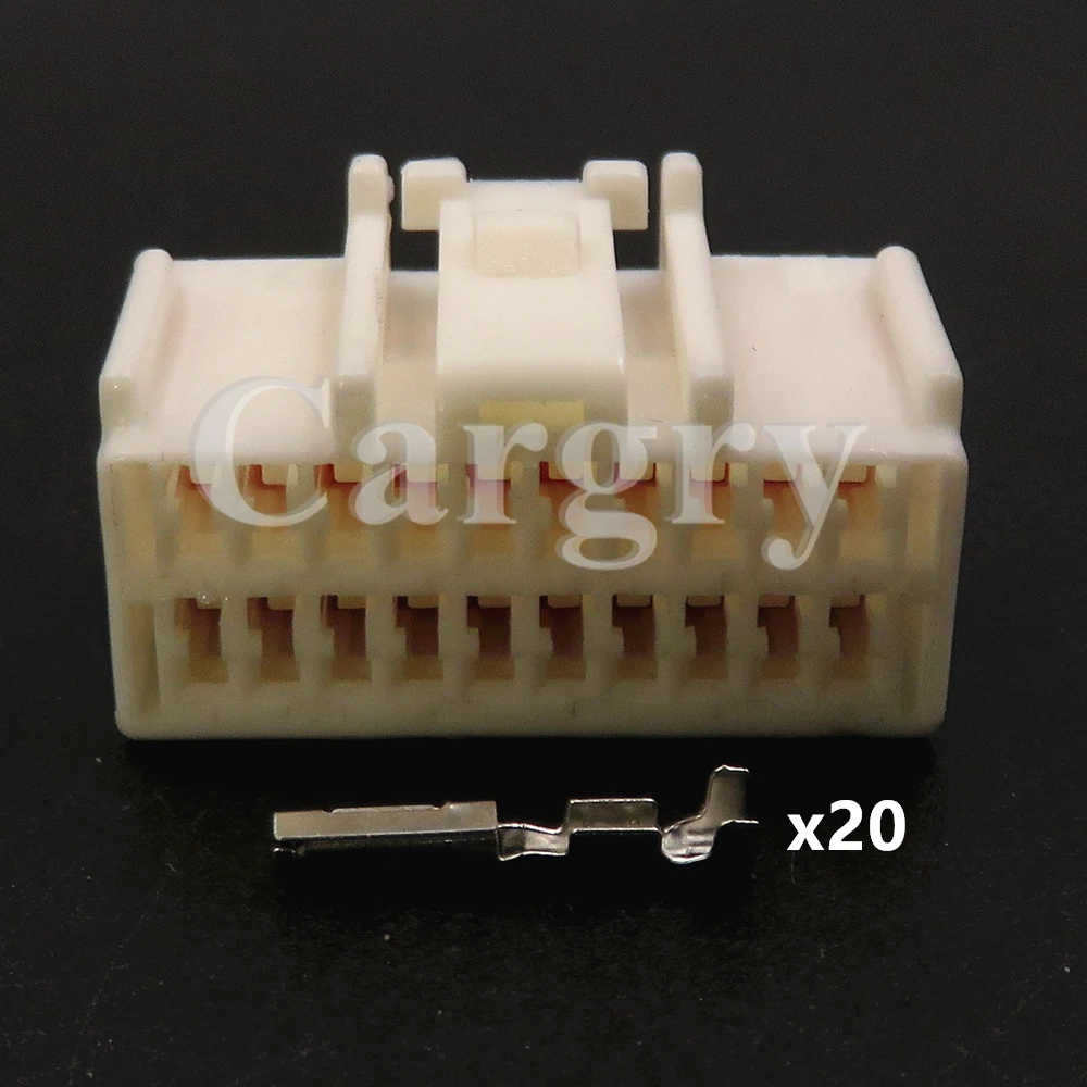 1 Set 20P 6098-1626 2.AC Assembly Auto Parts Automobile Plastic Housing Unsealed Replacement Socket Car Electric Wire Connector