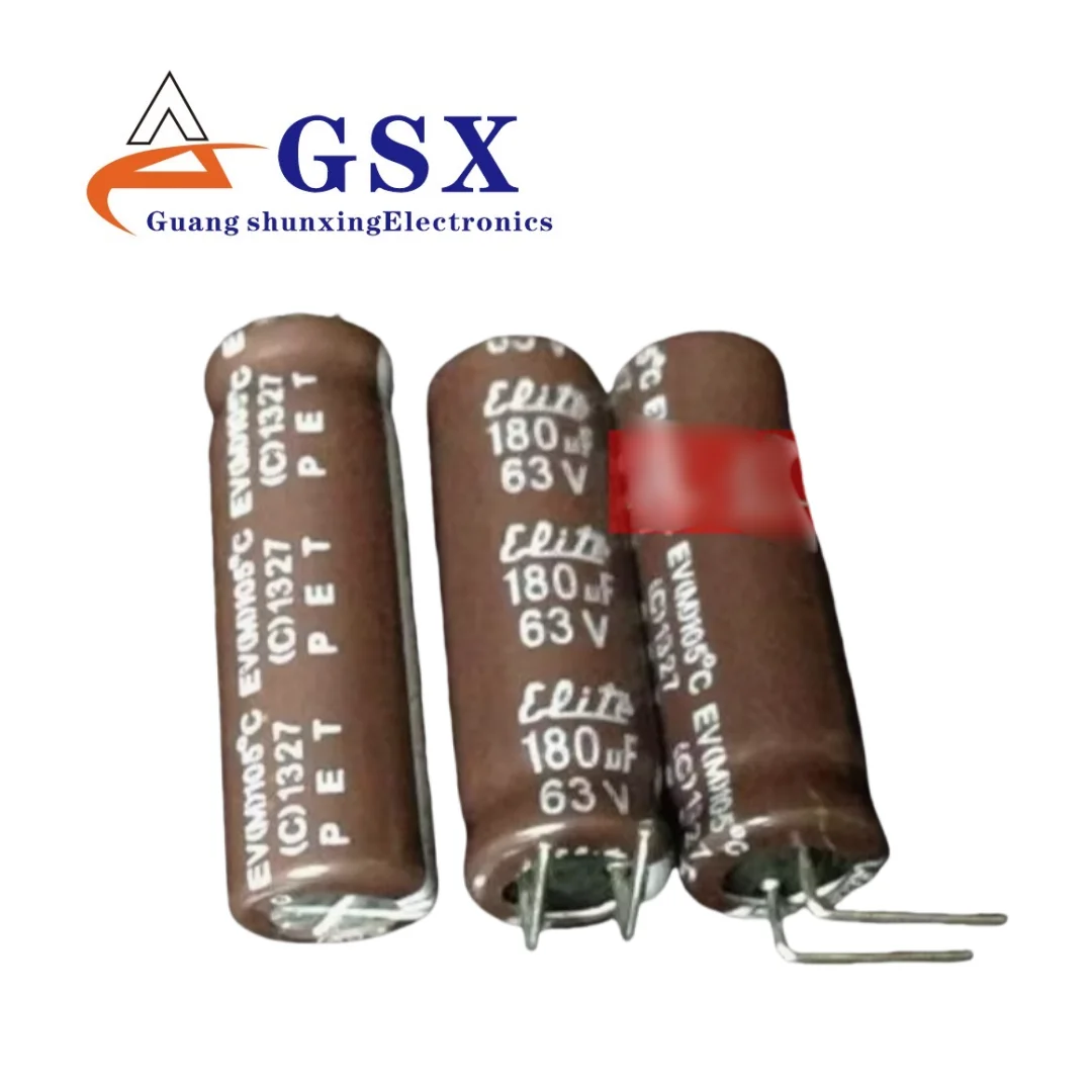 

Brand new original LCD LED motherboard capacitor 63v180uf 8 * 25 seven character slender platform series Jinshan EV series