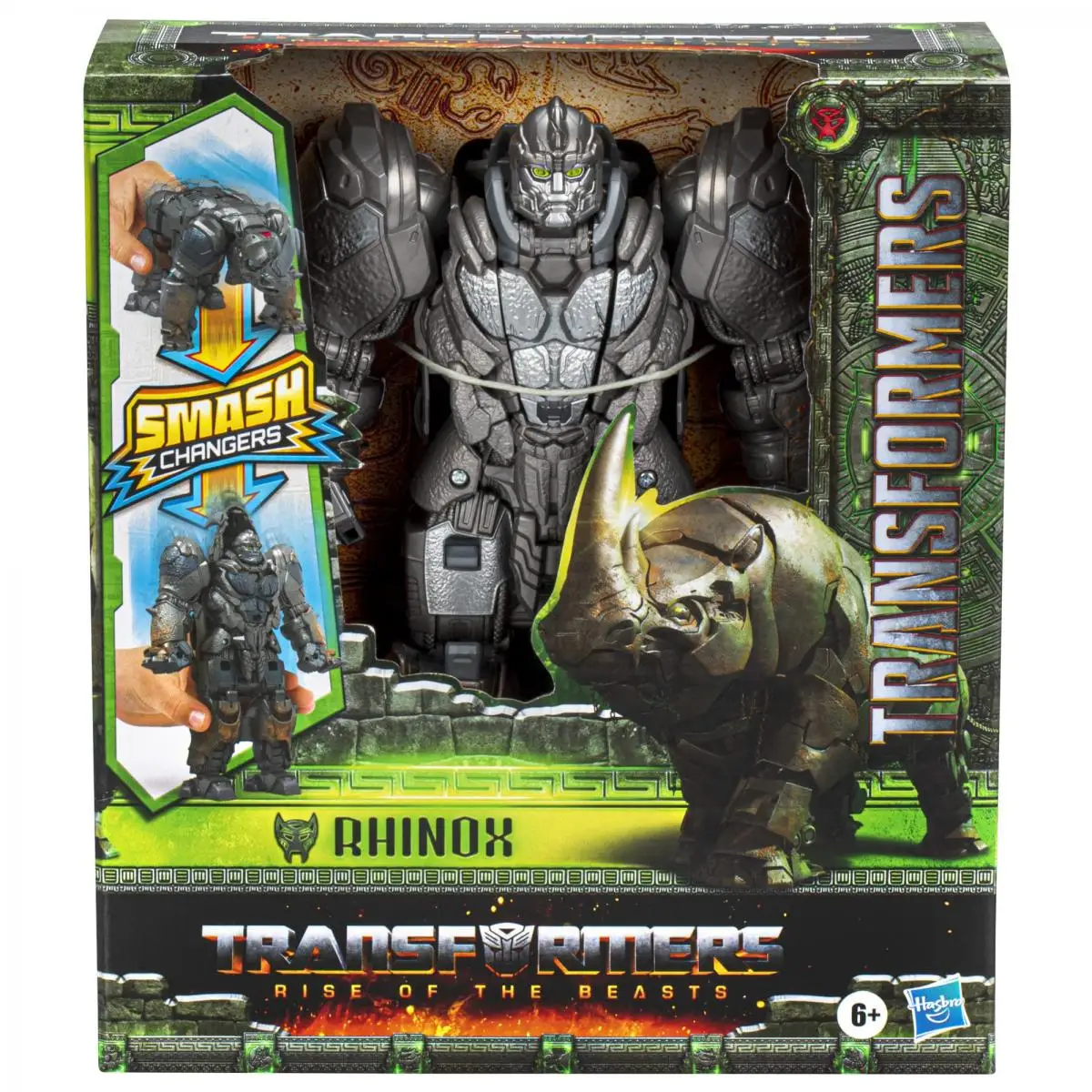 TransDevices-Figurines Rise of the Beasts, 9 pouces, figurines d'action Smash Changer bal inox Abrting pour les 6 ans et plus