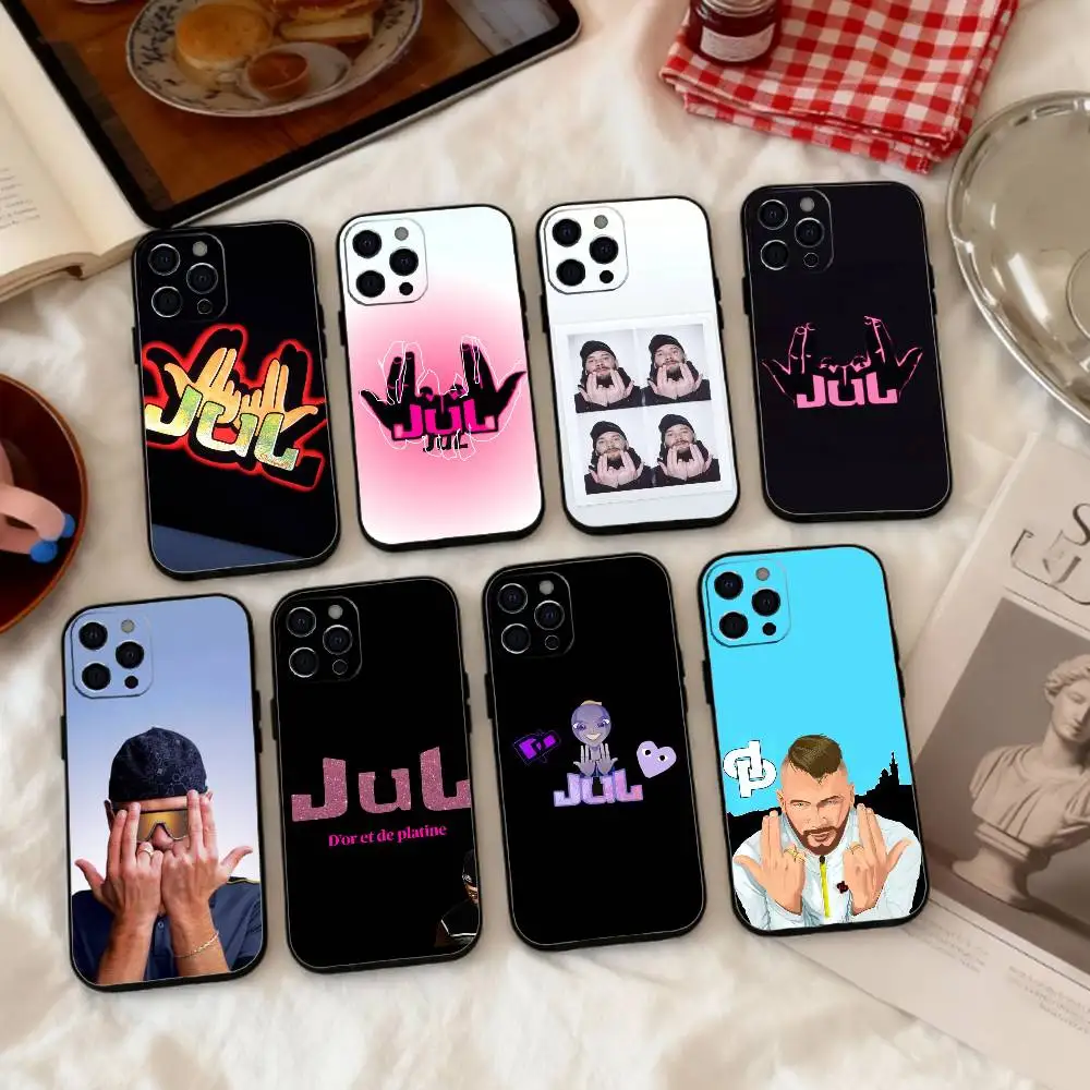 

H-HipHop COOL F-France Jul R-Rapper Phone Case Silicone Soft For IPhone 17 16 15 14 13 12 11 X XR Plus Pro Max Plus