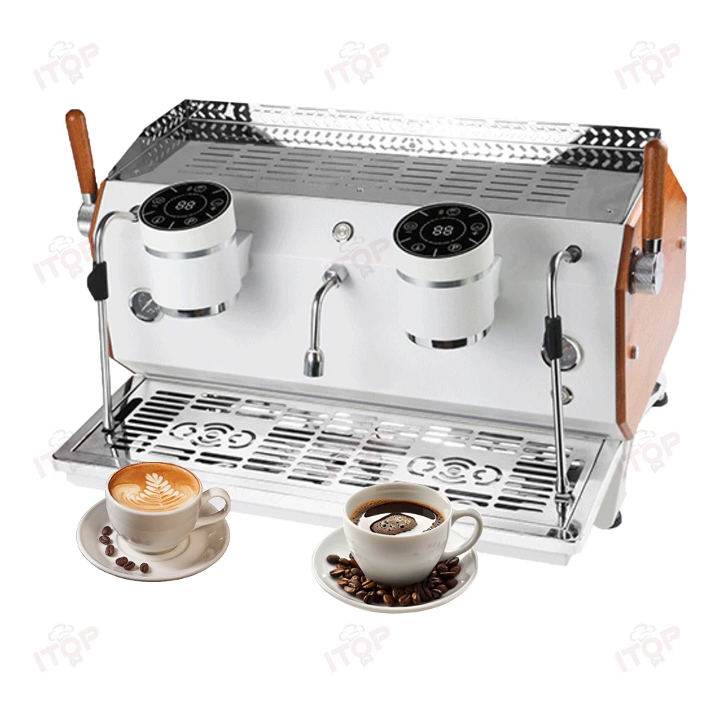 Espresso coffee machine Cappuccino Coffee maker double group coffee machine with imported pump
