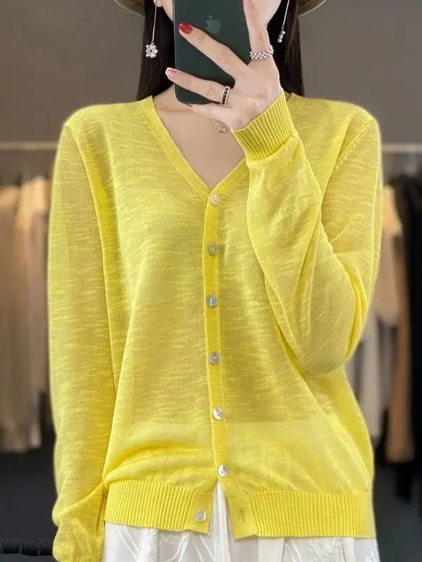 

Женские летние новые шелковые тонкие вязаные сандалии с цветочным узором, футболка Cleanfit A-Line, модная женская одежда из льняного материала