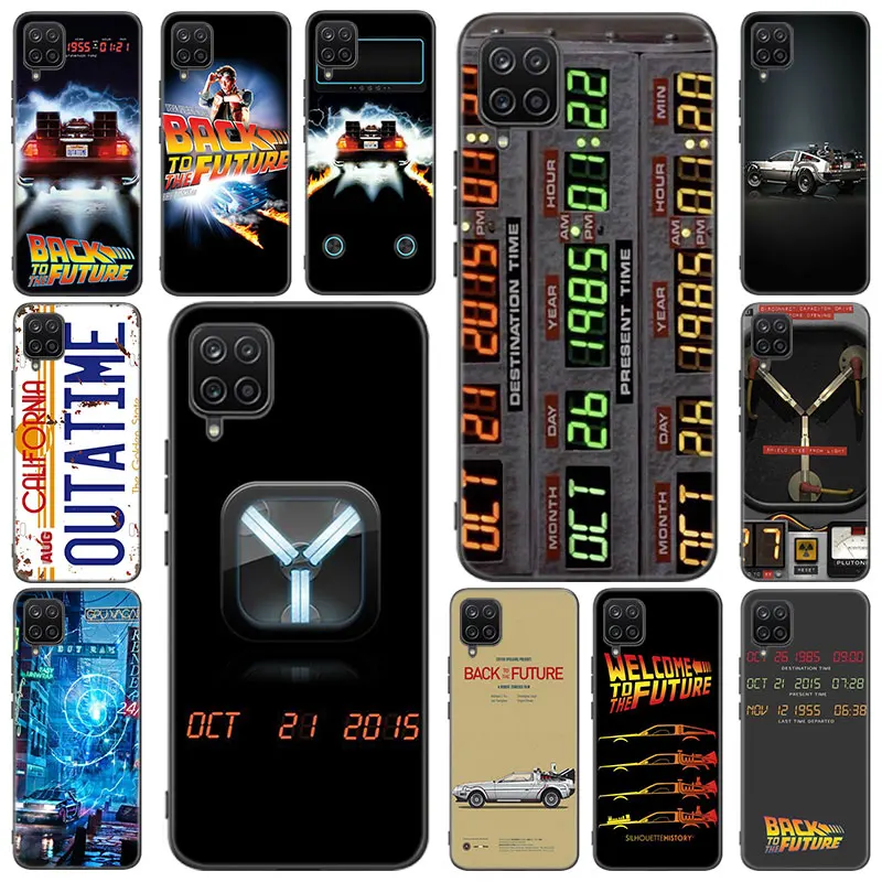 Back to the Future Case For Samsung Galaxy M12 M32 M21 M51 M11 M30S M31S Note 10 Lite 20 Ultra J2 Core J6 J8 2018 J4 Plus Cover