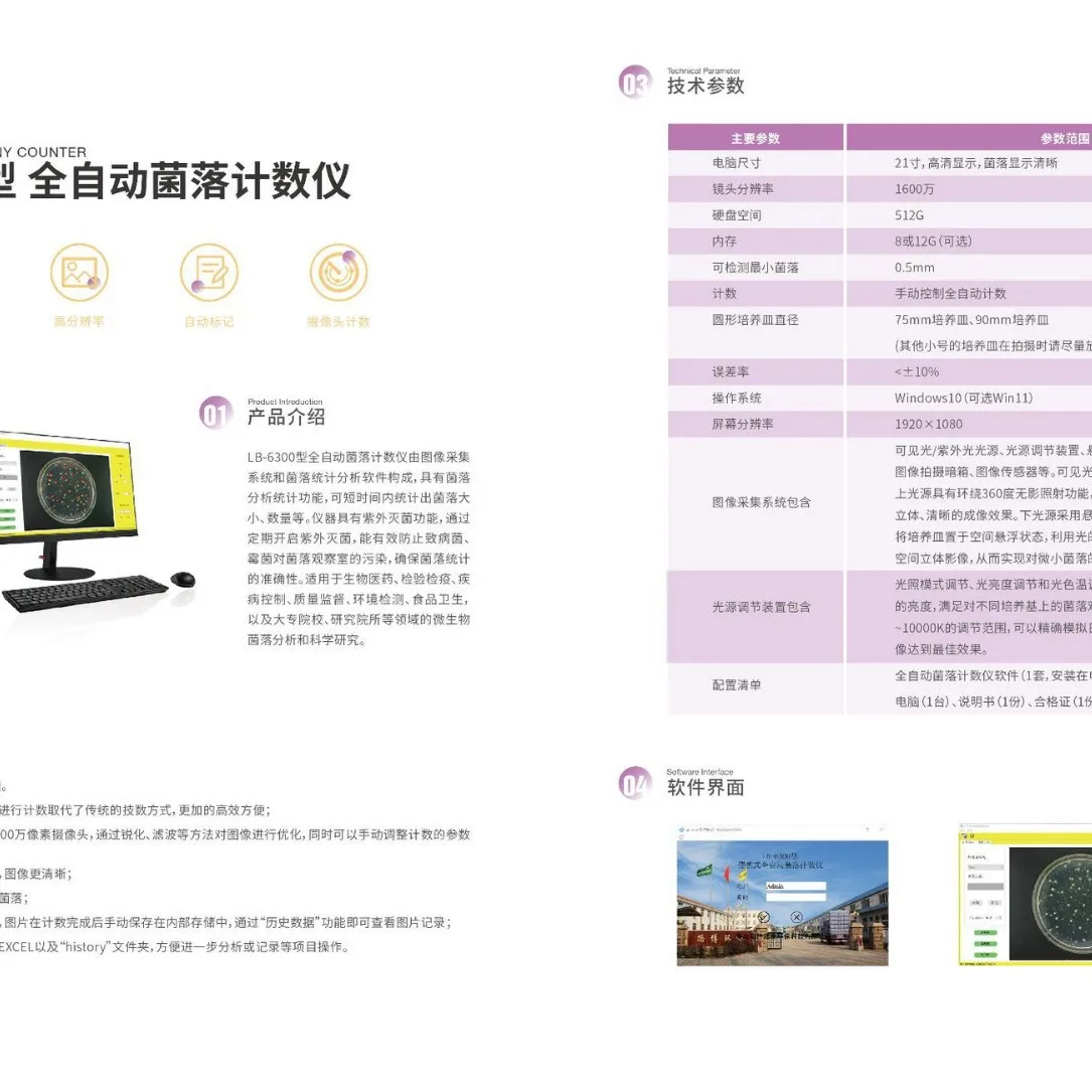 LB-6300 Автоматический счетчик колонок