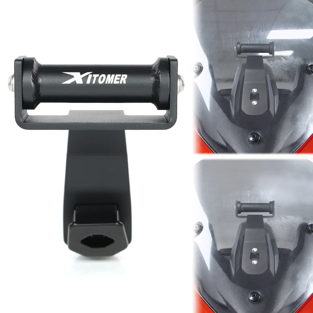 For Ducati Multistrada 950/S 1200 1260 S/D Air/Enduro V2 S Motorcycle GPS Navigation Mount Plate Bracket GPS Phone Stand Holder