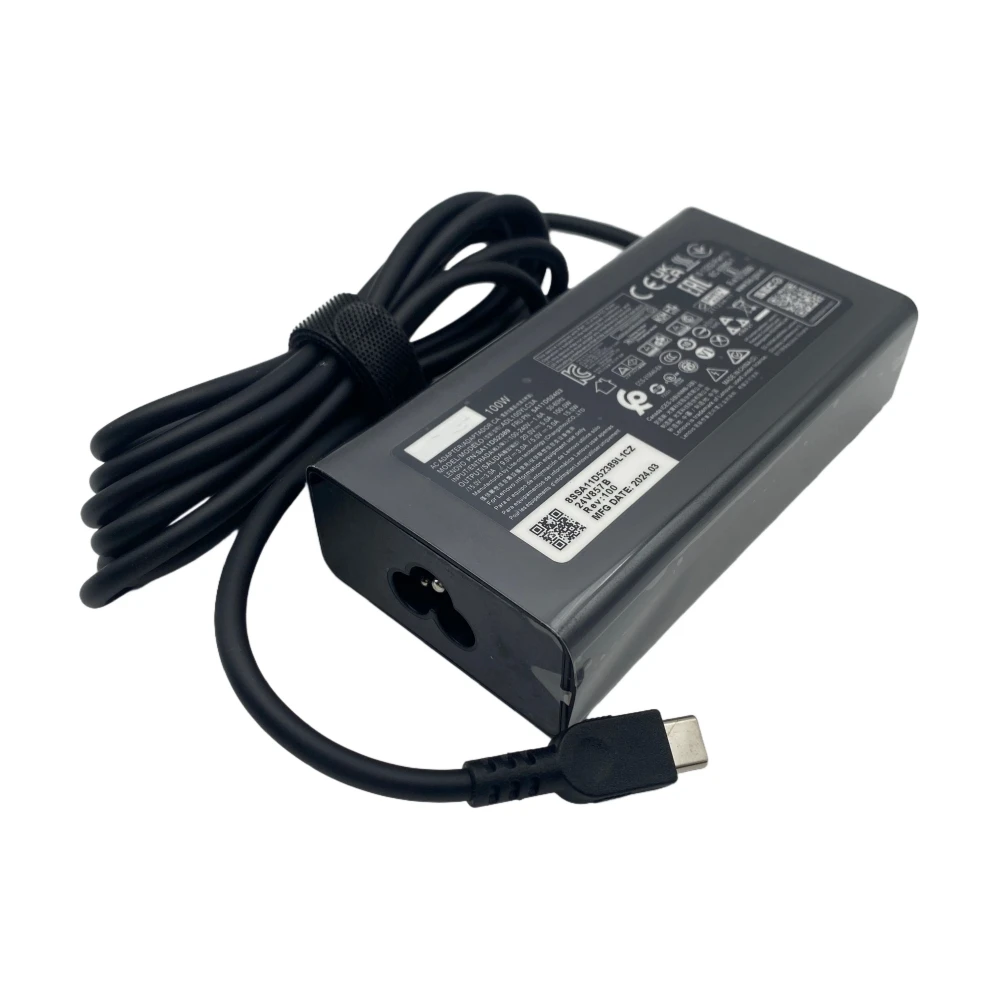 100W 20V 5A USB C Power SUpply Adapter For Yoga 9 9i 7 7i,ThinkBook 15 16 Yoga Slim 7 Pro Type C Laptop Charger