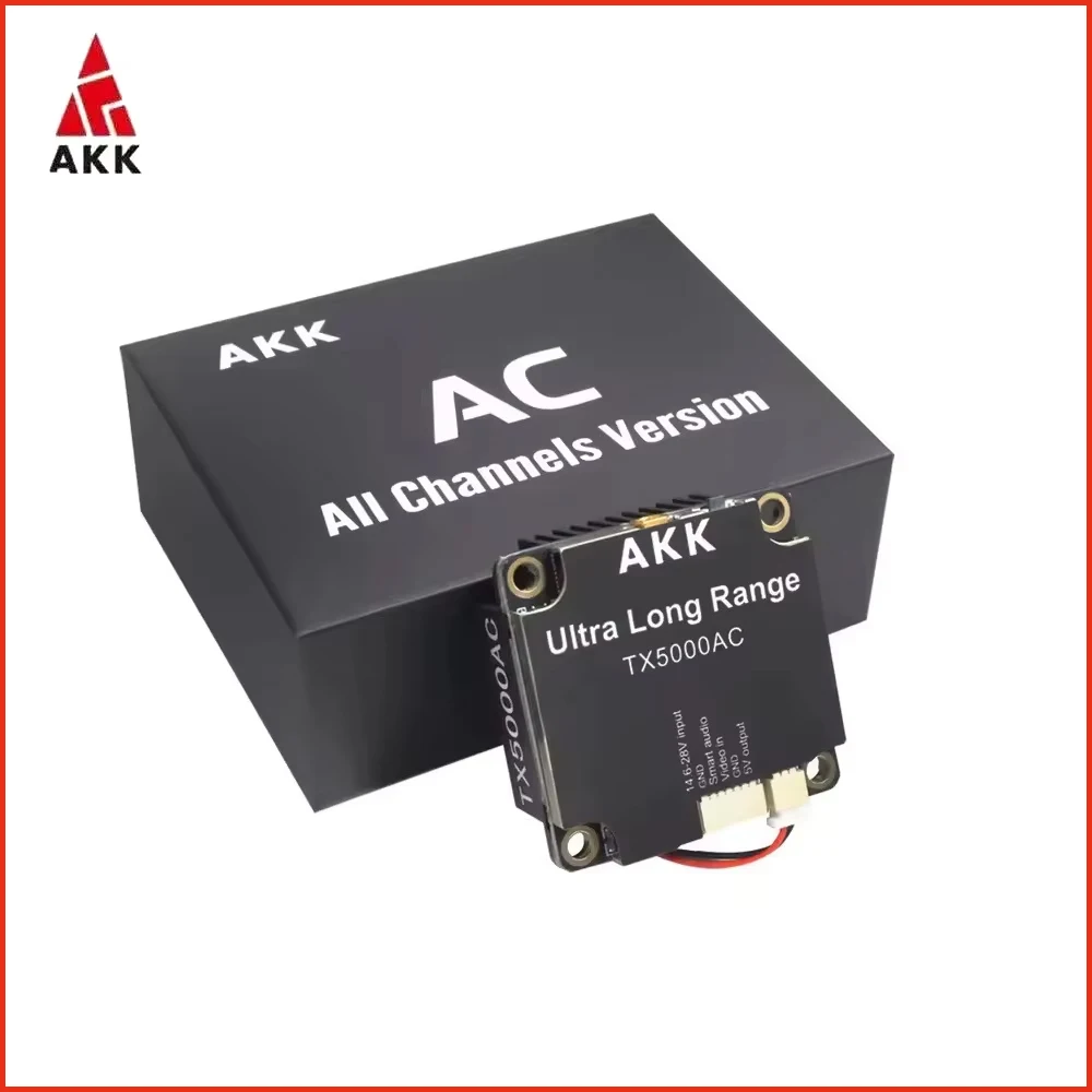 

AKK TX3000AC 3W/ TX5000AC 5W/ TX8000AC 8W Ultra Long Range (20km) VTX