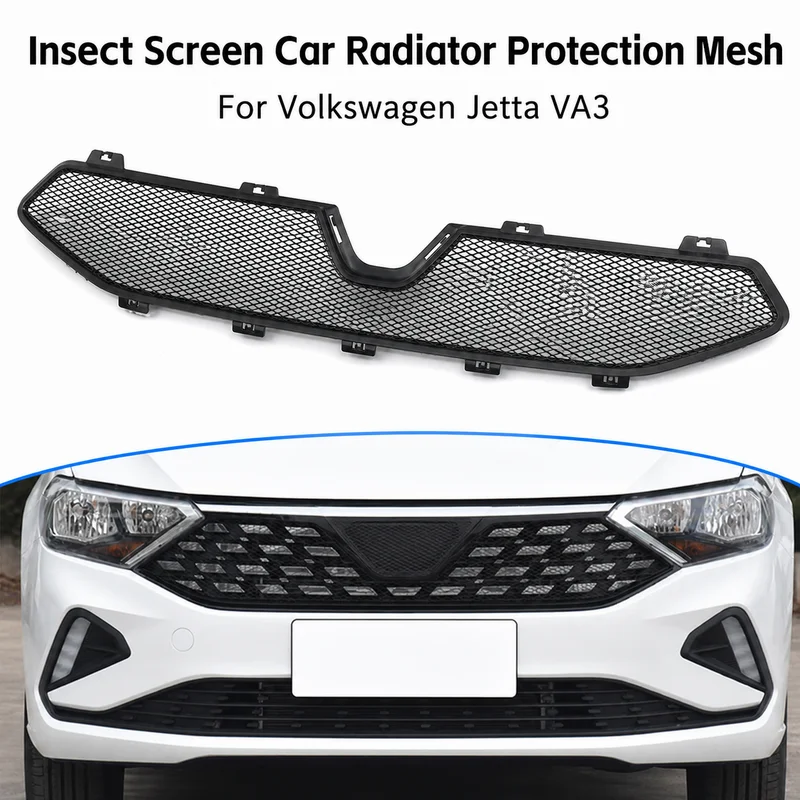 For Volkswagen Jetta VA3 Insect Screen Car Radiator Protection Mesh Condenser Dust Guard Net Grille Debris Filter 115 Characters