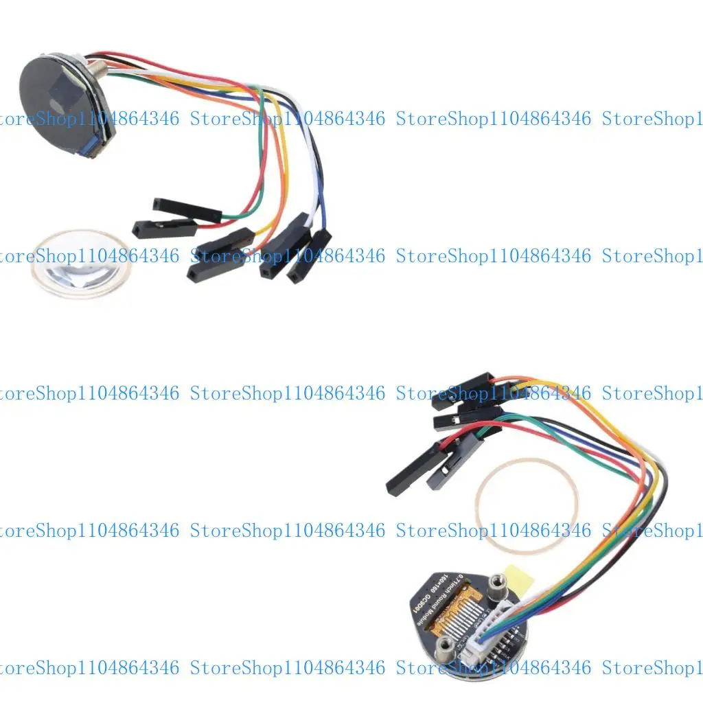 

5asd Circular LCD Module 0.71" with SPI Port High Brightness for DIY Electronics
