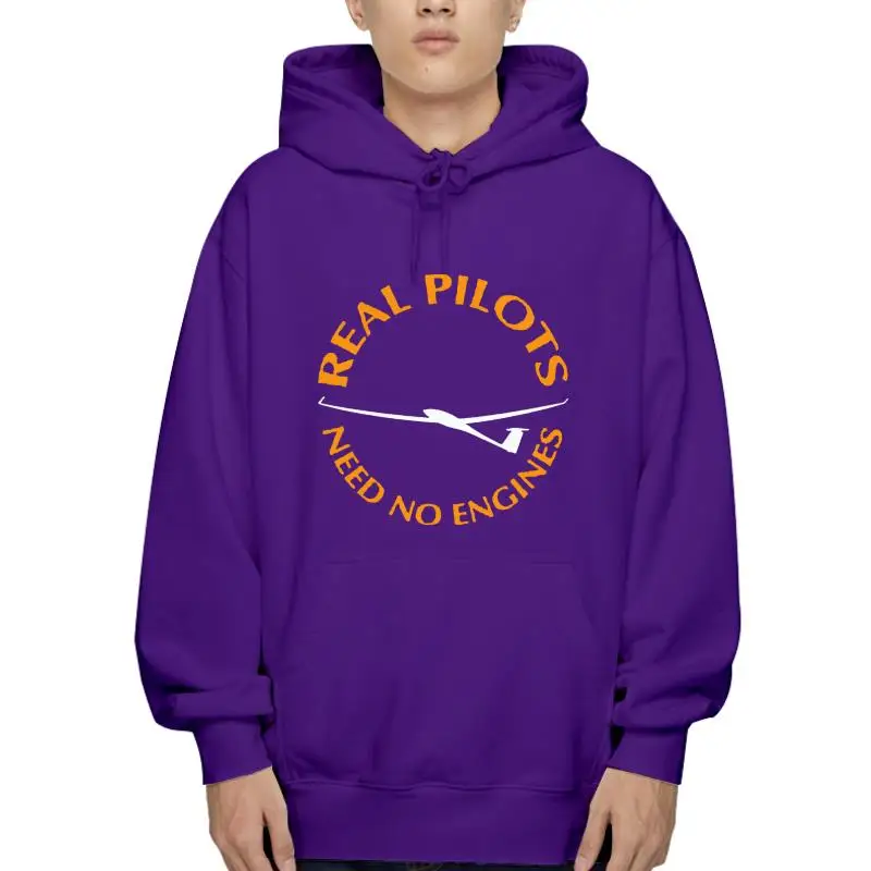 

Hoodies Real Pilots Airplane Aviation Outerwear