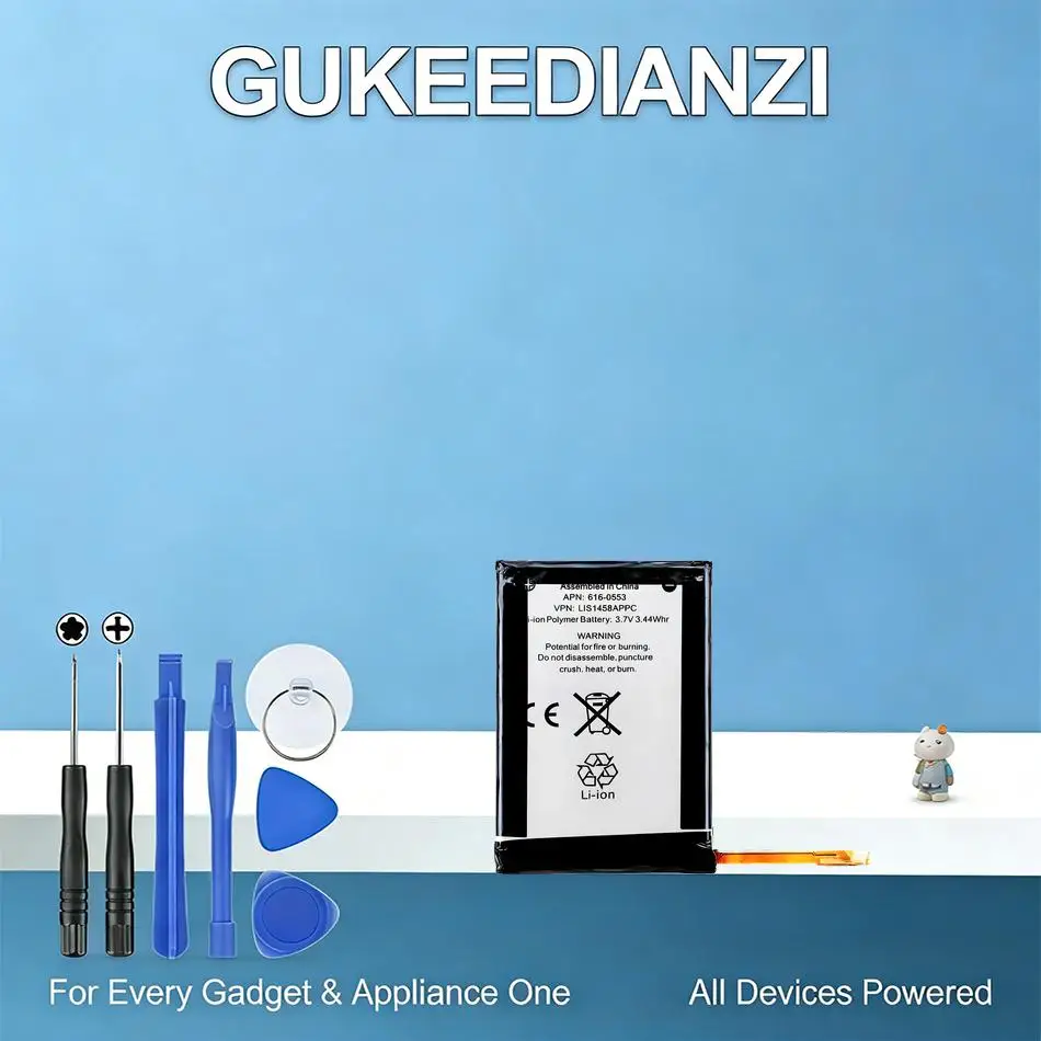 For Apple iPod Touch 4th Generation 4 4g 616-0553 LIS1458APPC Player Battery 930mAh Reliable Power