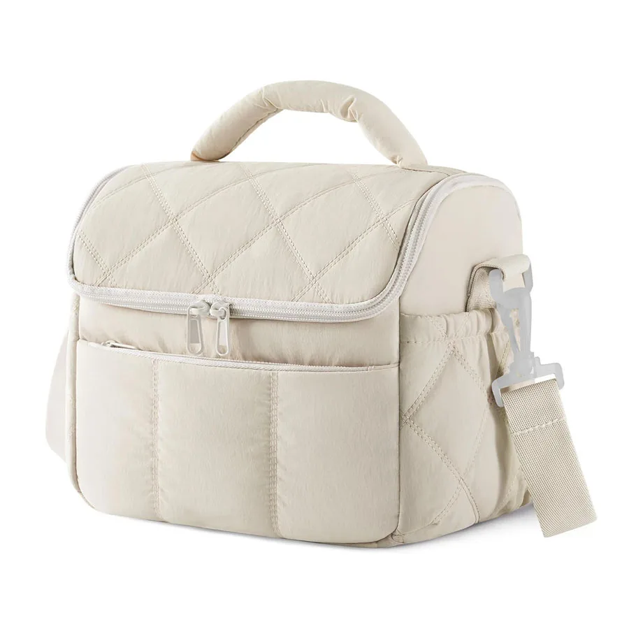 Insulated Lunch Bag, Crossbody Lunch Box, Insulated Food Bag, Handheld Insulated Bag