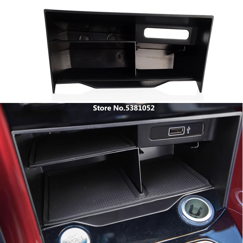 

Storage Box Central Control Armrest Box Storage Decoration For VW T-Roc Troc 2017 2018 2019 2020 Accessories