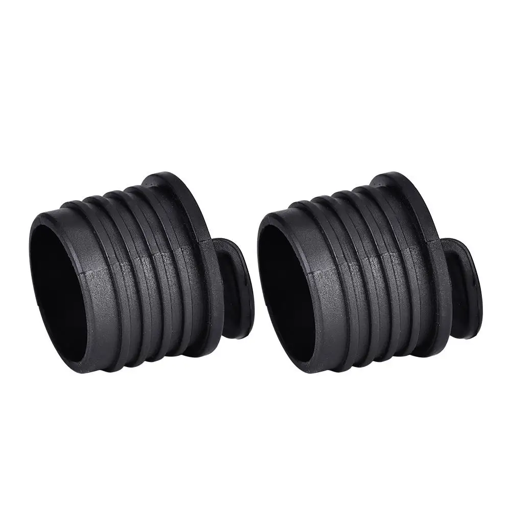 Universal Black Rubber Drain Plugs, caiaque e barco, rafting, 35mm, 4pcs