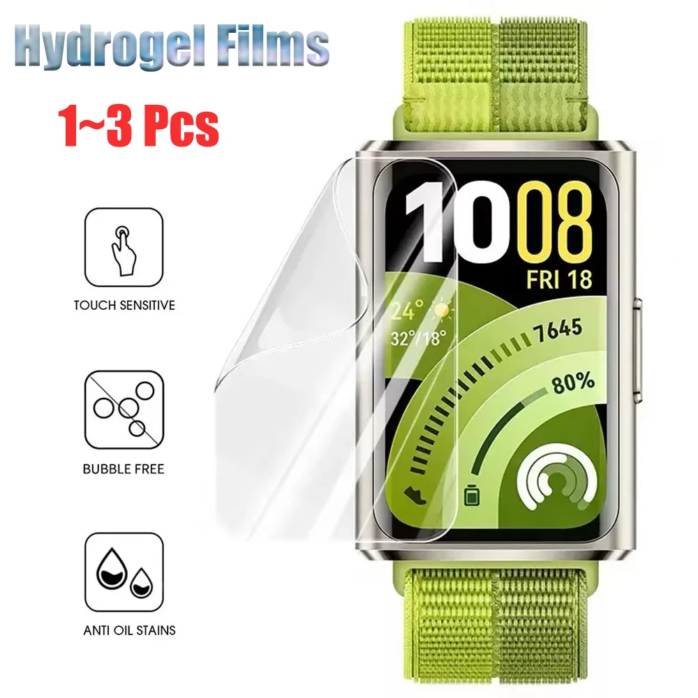 Hydrogel Films For Huawei Band 11 Smartband Soft TPU Anti Scratch Screen Protectors For Huawei Band 11 Pro Clean Protective Film