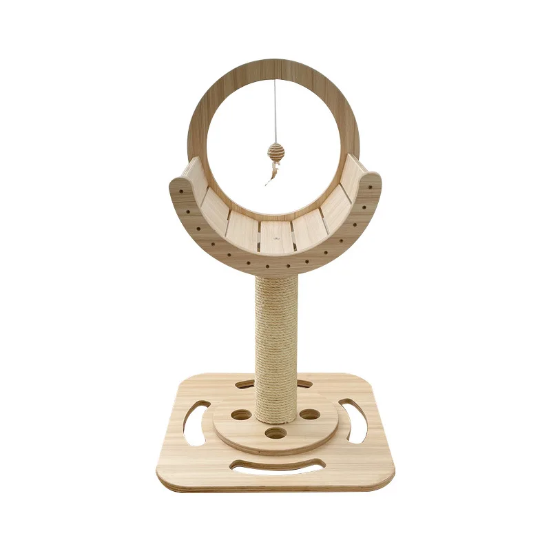 

Wholesale pet cat circle small climbing frame, lie down and play, strong and stable, specifications are optional