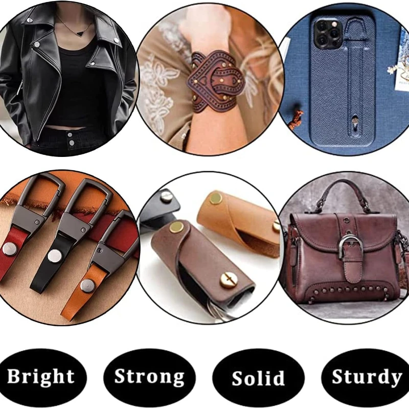 90 مجموعات متنوعة شيكاغو المسمار ملزمة عدة معدنية فيليبس مسمار الأظافر برشام زر لحزام جلد العمل تجليد الكتب يستقر المكسرات