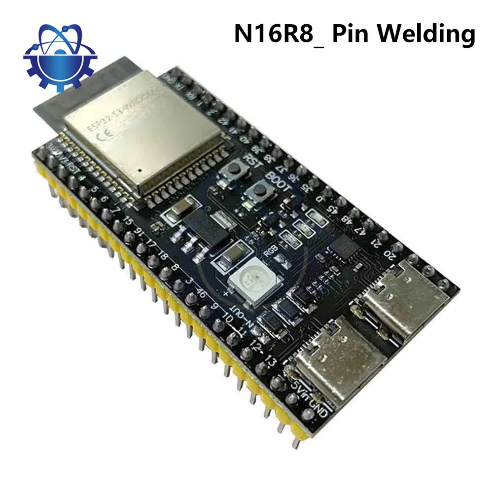 ESP32-S3 WiFi Bluetooth Internet of Things Dual Type-C Development Board Core Board WROOM  ESP32-S3-DevKit C N8R2 /N16R8