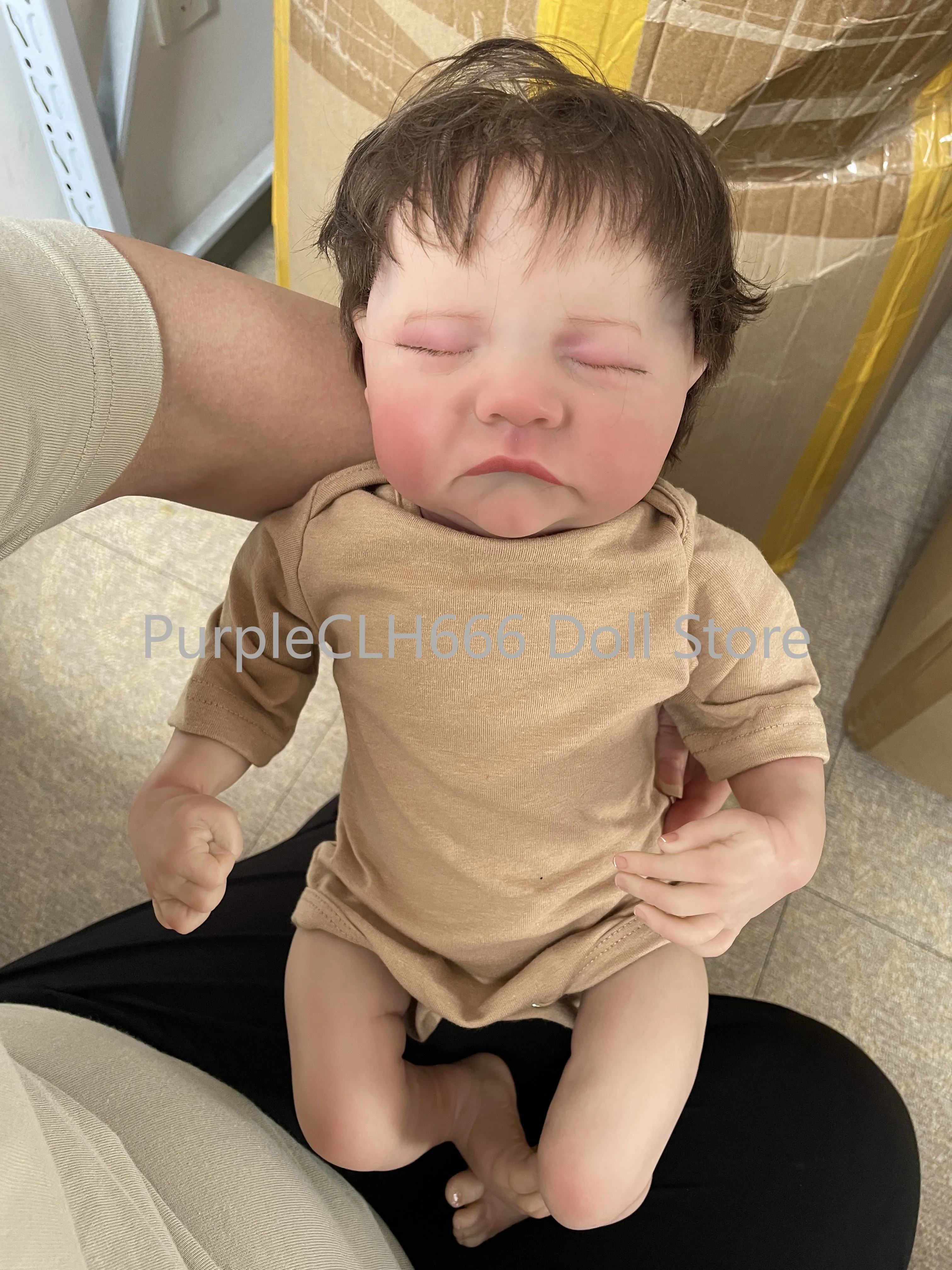 

19inch Levi Reborn Bebe Two Versions Soft Body and Full Body Silicone High Quality Handmade Assembling Dolls Toys for Girl