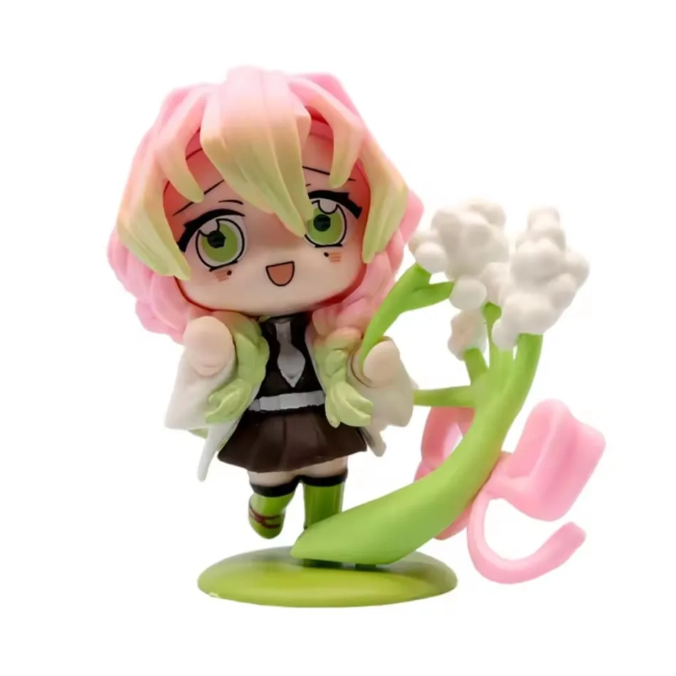 Demon Slayer Tanjiro Kamado Nezuko anime cartoon figure blind box creative personalized statue model ornament surprise gift box