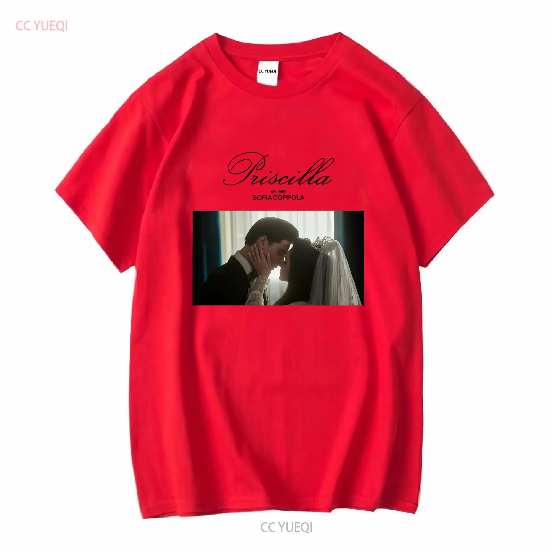 Priscilla movie film by Sofia Coppola graphic T shirt long or