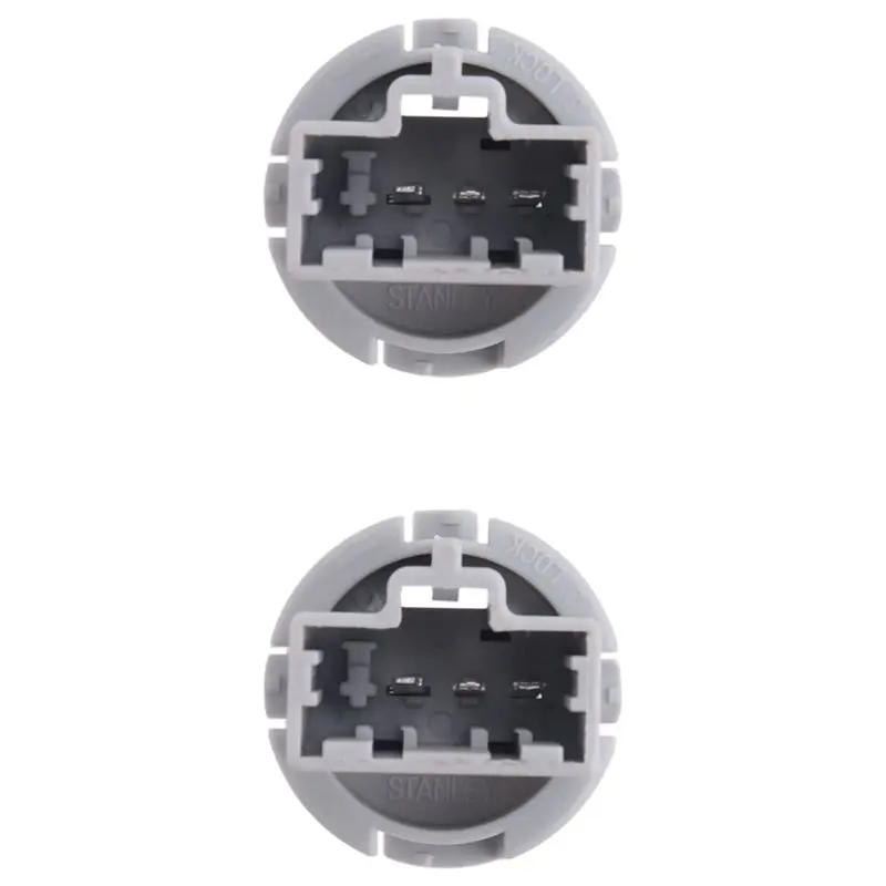 20Pcs 33515-S50-003 Car Brake Tail Lamp Rear Light Socket Holder For Honda Acura Civic Odyssey T20W W Taillight Holder-N29R image 4