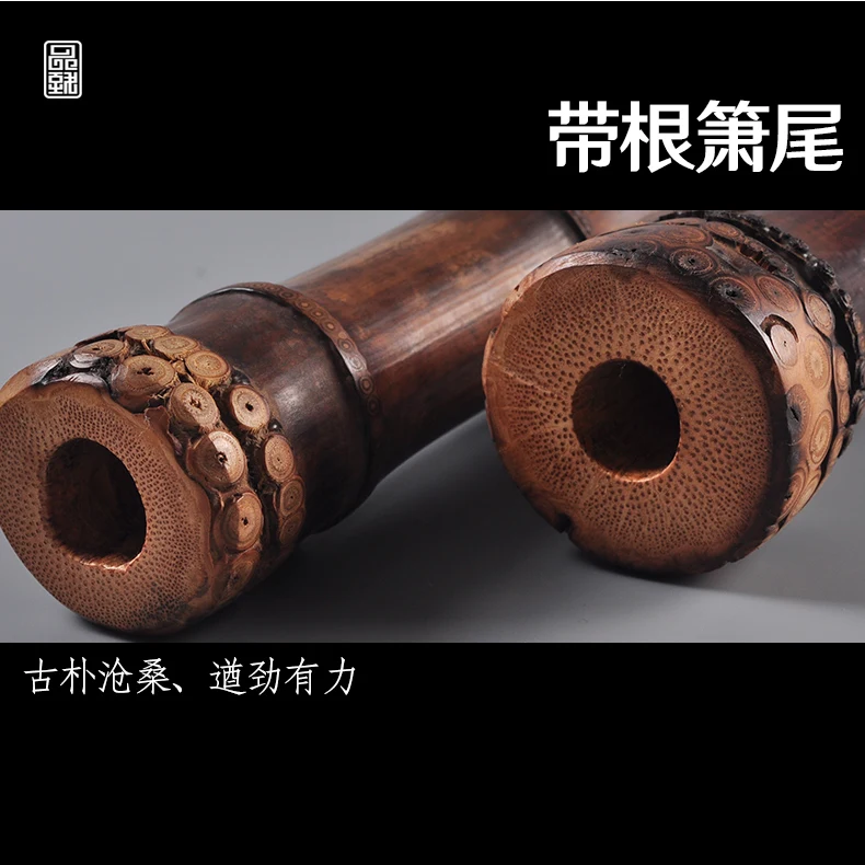 Dongxiao Purple Bamboo Xiao Instrument Professional Chinese flute bamboo flute instrumento musical woodwind instrument