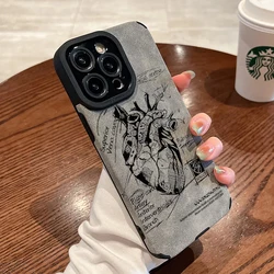For Funda iphone 16 15 14 12 11 13 Pro 15Pro 16Pro Max mini X XS Max XR SE 2020 2022 7 8 Plus iphone15 Apple Phone Case Cover