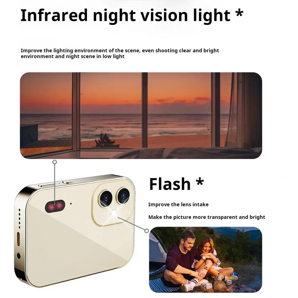 

Children Camera Portable Touchscreen Digital Camera with Face Detection for Vlogging 64mp Compact Size Selfie Camera with 16x
