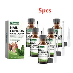 Onicomicose Mão e Pé Removal Repair Care, Nail Fungal Tratamento Soro, Anti Infecção, Toe Fungus, Paronychia, 50g, 5Pcs