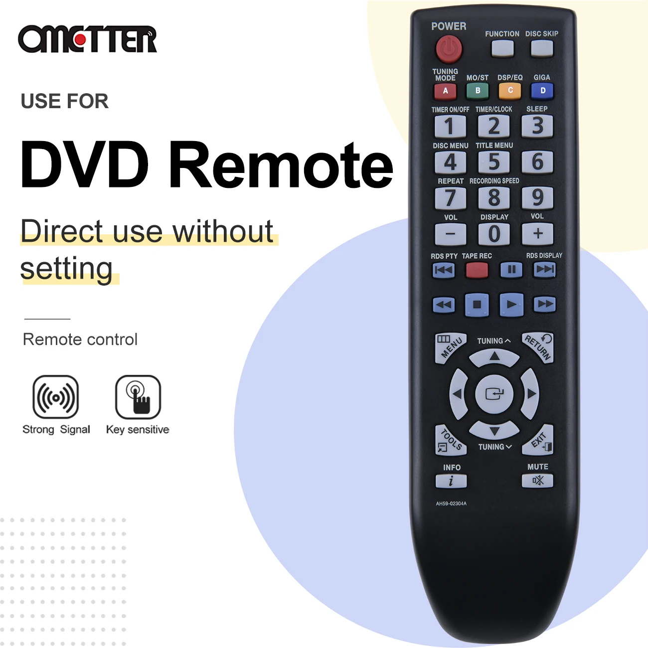 ใหม่ AH59-02304A รีโมทคอนโทรลสำหรับ SAMSUNG DVD MX-C830D MM-D330D AH5902304A MX-C630D MX-C730D