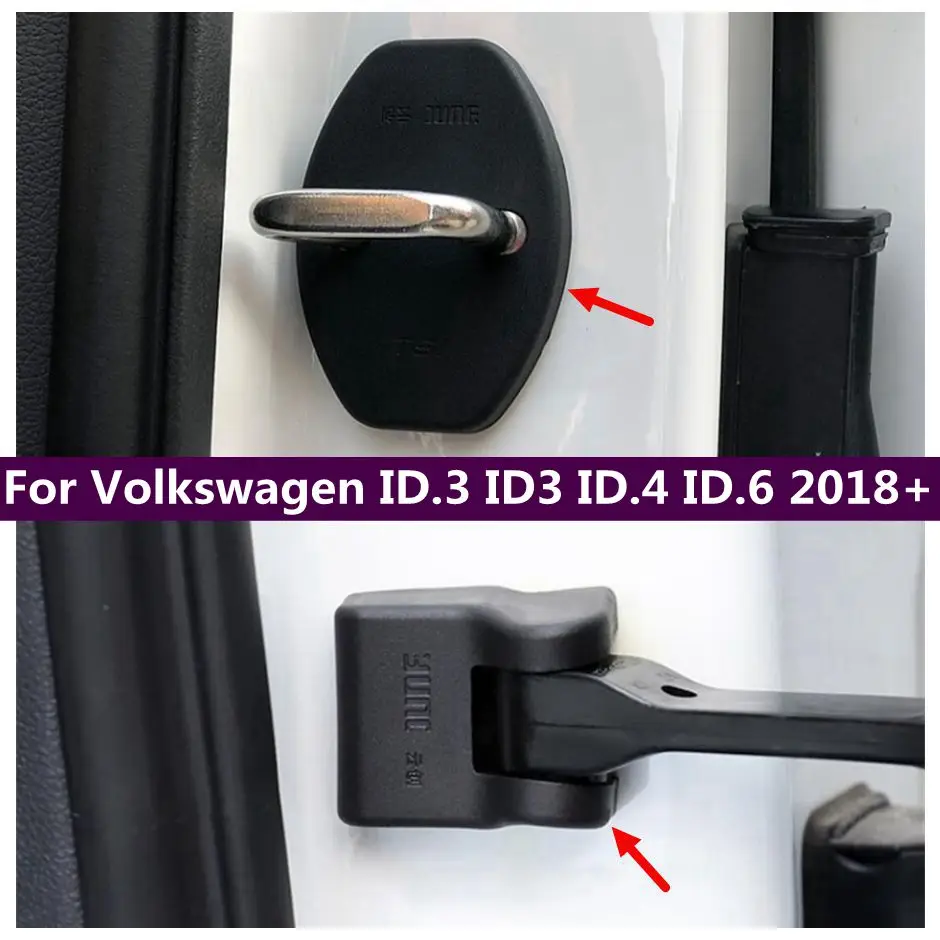 

Inner Door Lock Check Arm Stop Rust Waterproof Protector Cover For VW Volkswagen ID.3 ID3 ID.4 ID.6 2018 - 2023 Car Accessories